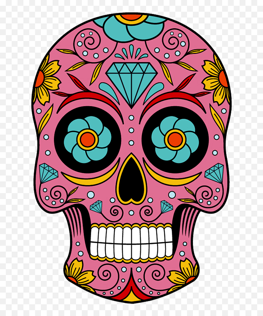 Death Clipart Easy Skull - Calavera Emoji,Dead Skull Emoji