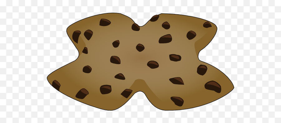Chocolate Chip Cookie Clipart - Clipartix Cookie X Emoji,Cookie Emoji Free Printable