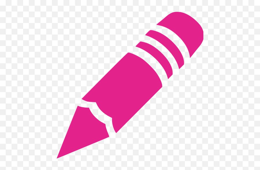 Barbie Pink Crayon Icon - Free Barbie Pink Crayon Icons Crayon Icon Aesthetic Pink Emoji,Crayon Emoji High Res