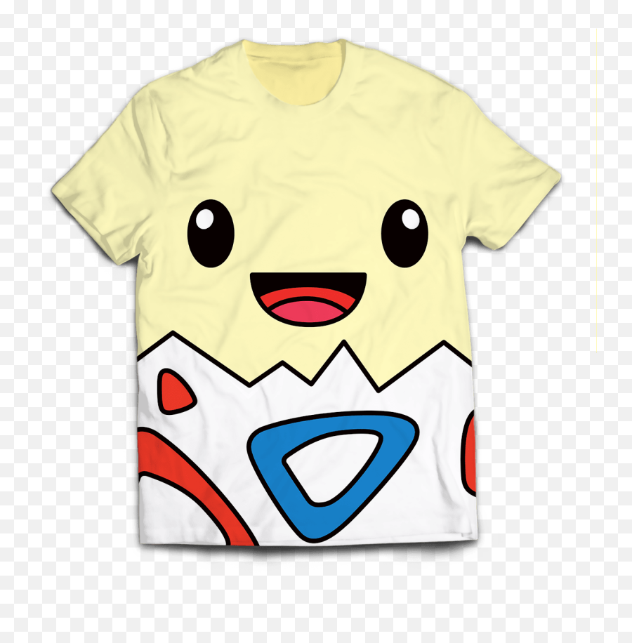 Togepi Unisex T - Shirt U2013 Fandomaniaxstore Short Sleeve Emoji,Beady Eyes Emoticon