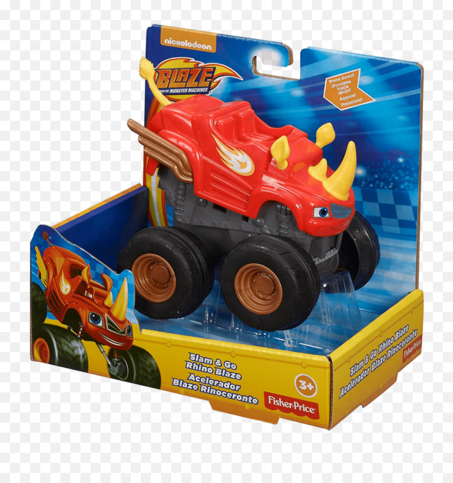 Rhino Blaze Mattel - Blaze And The Monster Machines Juguetes Emoji,Mattel Emotions Bear Collectible