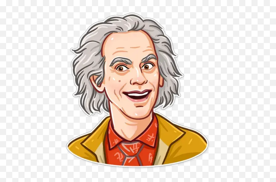 Back To The Future Stickers For Whatsapp - Happy Emoji,Back To The Future Emoji