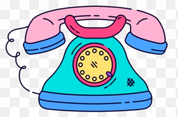 Illustration Kit - Corded Phone Emoji,Emotion Creators Drag And Drop