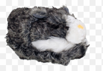 Happyfeet Animal Slippers - Gray U0026 White Cat Xx Large Emoji,Cute Cat Emojis Japanese
