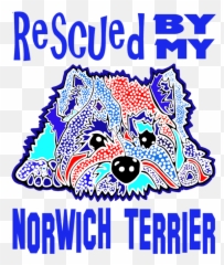 Rescued By My Norwich Terrier Terriers Puppy Puppies Dog Dogs Jackie Carpenter Gift Rescue Pet Pets Kids T - Shirt Emoji,Shrunk Emotions