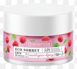 Bielenda Eco Sorbet Raspberry Moisturizing - Soothing Cream Emoji,Raspberry Emojis