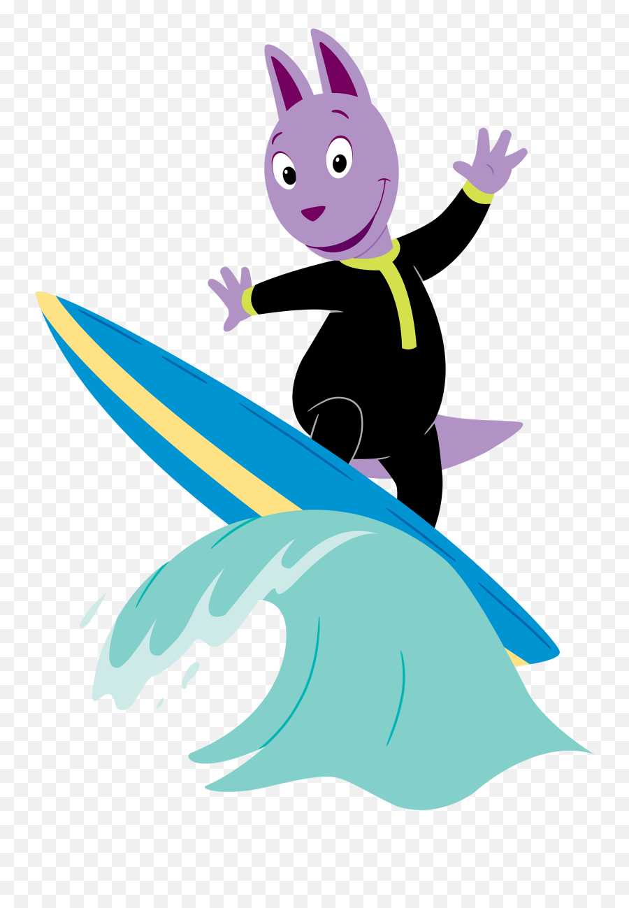 Hands Clipart Surfer - Beach Backyardigans Emoji,Surfing Emoji
