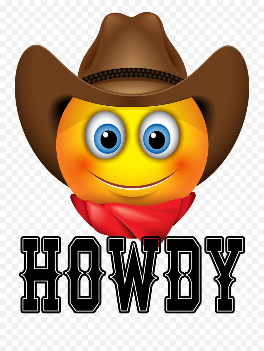 Cowboy Emoji Mousepads Teeshirtpalace,Sun Hat Emoji