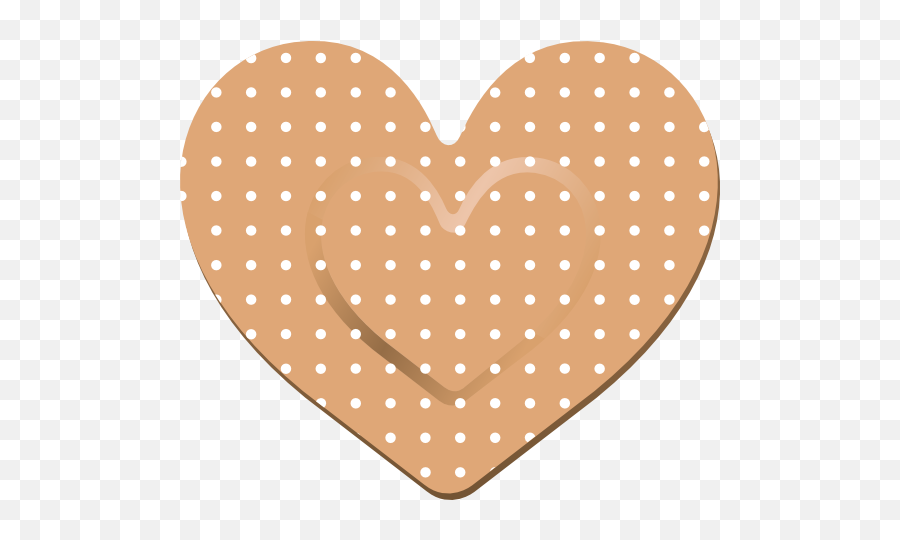 Pretty Heart Band Aid Bandage Magnet Emoji,Head With Bandage Emoji