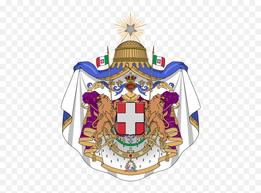 The Italian Monarchist Symbols - Italian Coat Of Arms Emoji,Prince Symbol Emoji