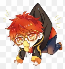 Luciel Seven 7 707 Saeyoung Sticker - Fictional Character Emoji,Seven Mystic Messenger Emoji