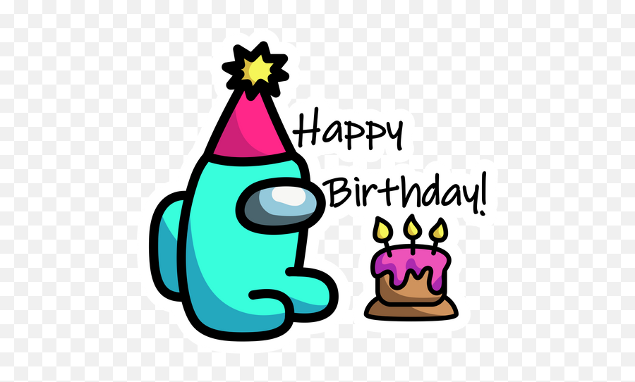 Games Stickers - Sticker Mania Among Us Birthday Emoji,Pip Boy Emoji