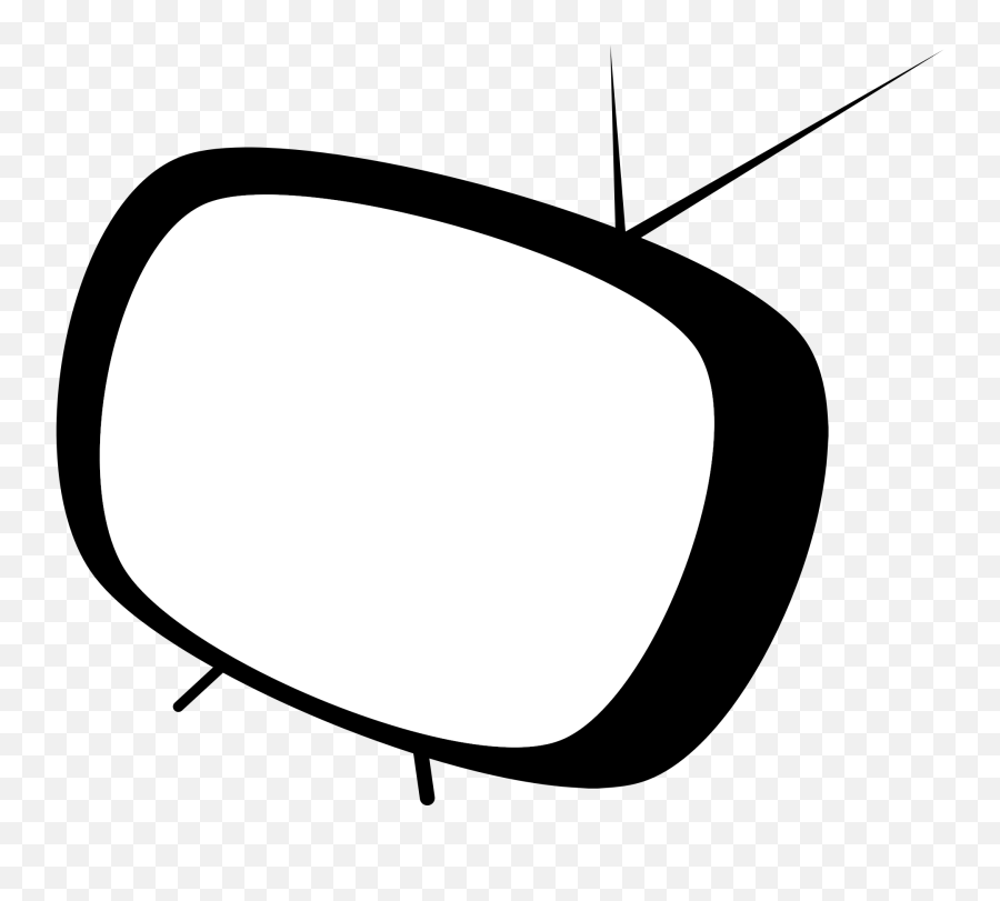 Television Tv Clipart Clip Art Of Tv 2 - Cartoon Tv Vector Png Emoji,Watching Tv Emoji