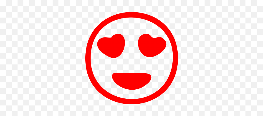 Smile Emoji With Heart Eyes Cuttable Svg And Printable Png File - Happy,Eyes Up Emoji