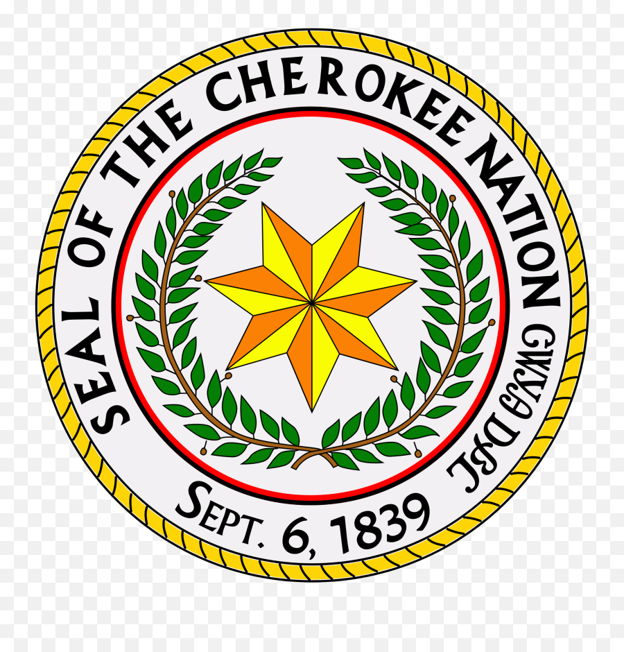 Cherokee Nation - Seal Of The Cherokee Nation Emoji,Cherokee Indian Flag Emoji