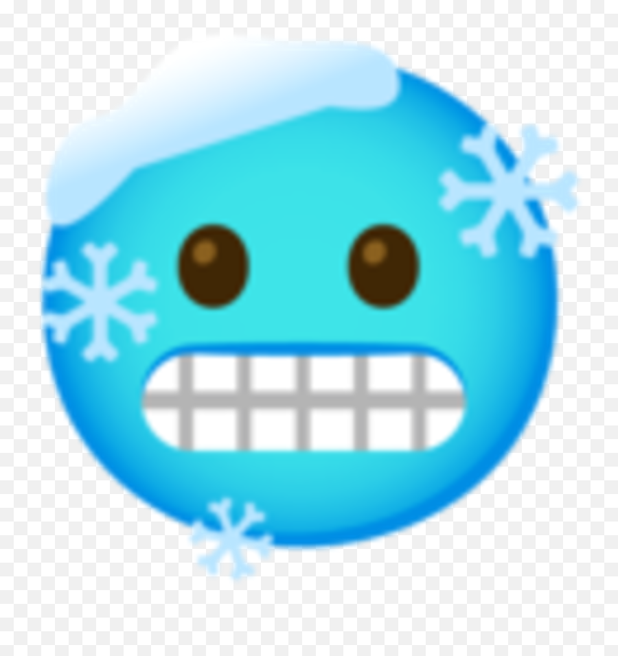 Cold Face Emoji - Emoji Frio,Hot Face Emoji