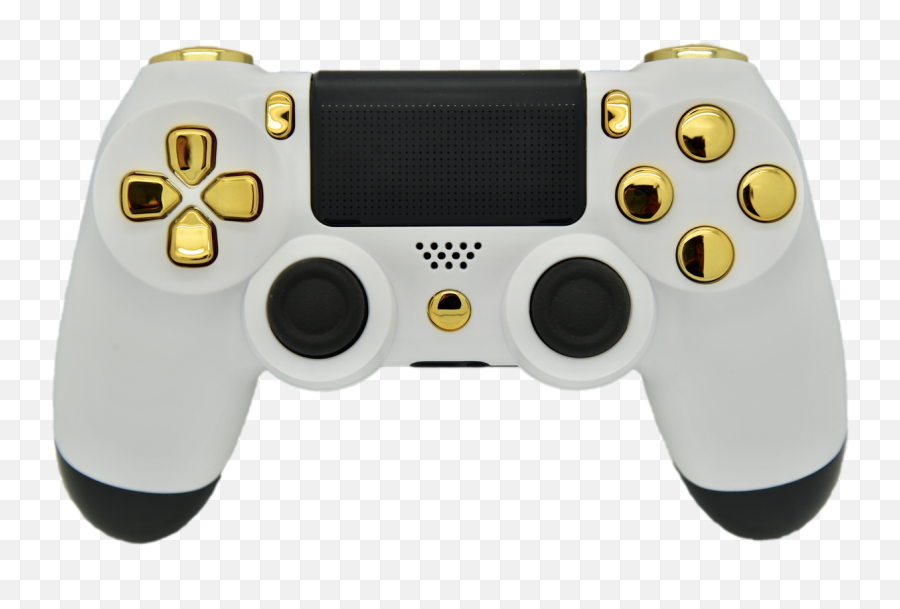 Ps4 Controller Gaming Sticker - Ps4 Controller Gold Buttons Emoji,Gaming Controller Emoji