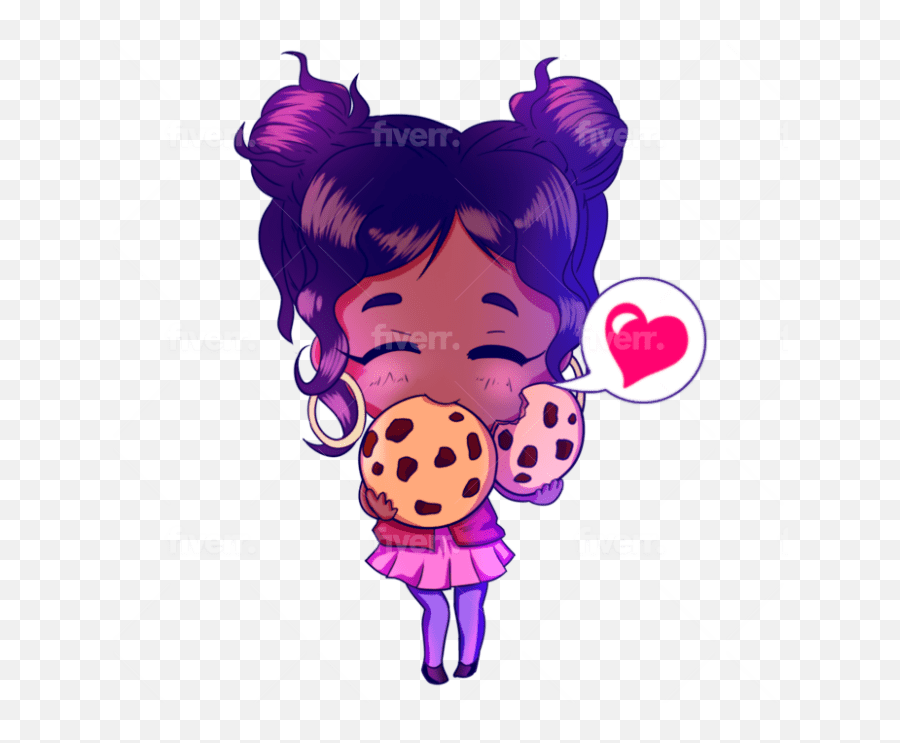 Draw Cute Chibi Characters - Girly Emoji,Emotion Charcters Fan Drawn