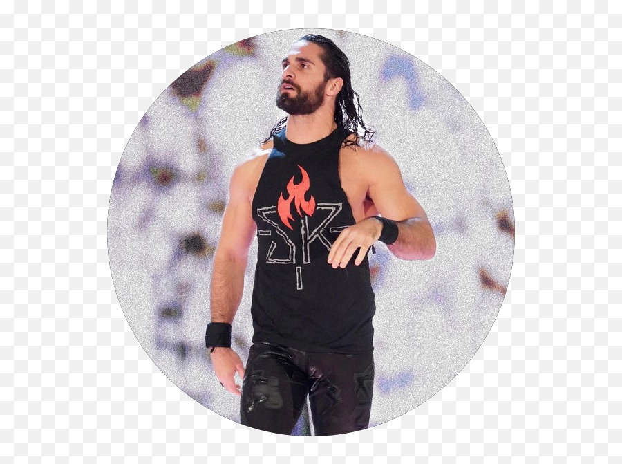 Sethrollins Wrestling Wrestler Sticker By Gvng - Active Tank Emoji,Wrestling Emoji