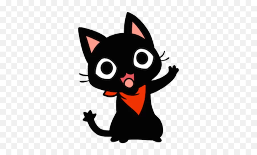 The Gamercat - Stickers For Whatsapp Black Cat Sticker Facebook Emoji,Emojis Nuevo Whatsapp