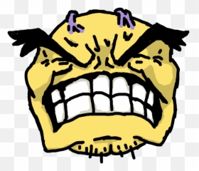 Emoji 1 Angry By Yoshipop On Newgrounds - Wide Grin,Drum Emoji