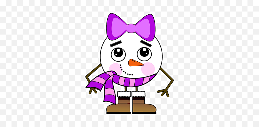 Lex Snowman By Luis Maldonado - Dot Emoji,Snowman Emoticons