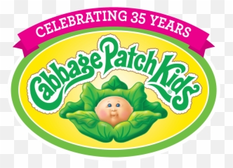 Cabbage Patch Kids Clipart - Cabbage Patch Kids Emblem Emoji,Dancing Emoticon Doing Cabbage Patch