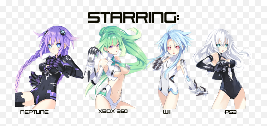 Blending With Hyperdimension Nep - Hyperdimension Neptunia Characters Consoles Emoji,Neptune Hyperdimension Emotion