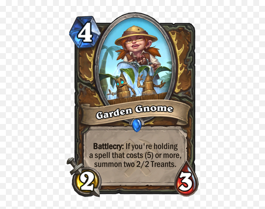 Garden Gnome - Hearthstone Card Statistics Hsreplaynet Hearthstone Bronze Explorer Emoji,Lawn Gnome Emoticon