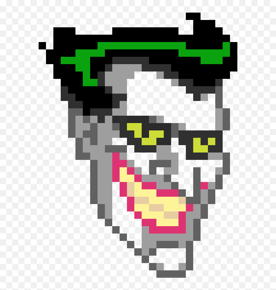 Joker Pixel Art Minecraft Png Download - Pixel Art Minecraft Joker Pixel Art Emoji,Xxxtentacion Emoji