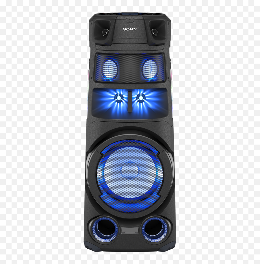 V83d High Power Audio System With Bluetooth Technology - Sony V83d Emoji,Audio Waves Emotion
