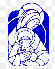 Baby Jesus Clip Art - Clipart Mary And Baby Jesus Emoji,Palm Sunday Emoji