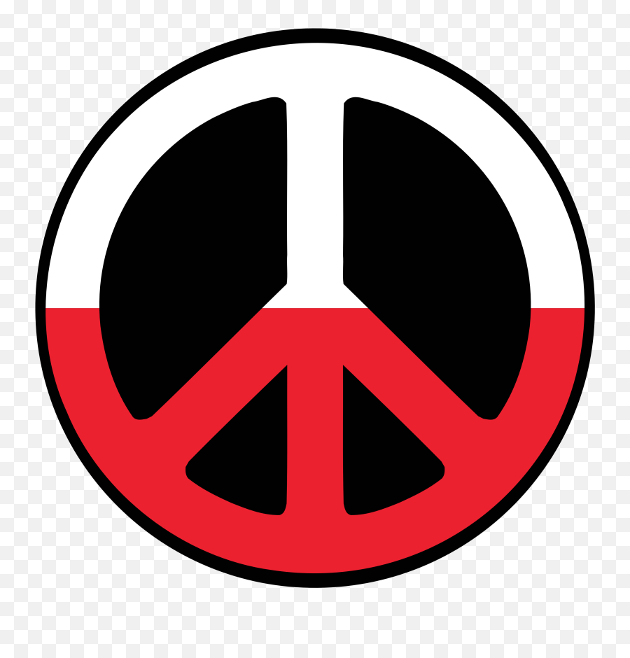 Polish Flag Clip Art - Peace Symbols Emoji,Polish Flag Emoji