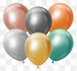18 Kalisan Latex Balloons Mirror Assorted 25 Per Bag - Balloon Emoji,Discord Sp0nge Bobo Emoji