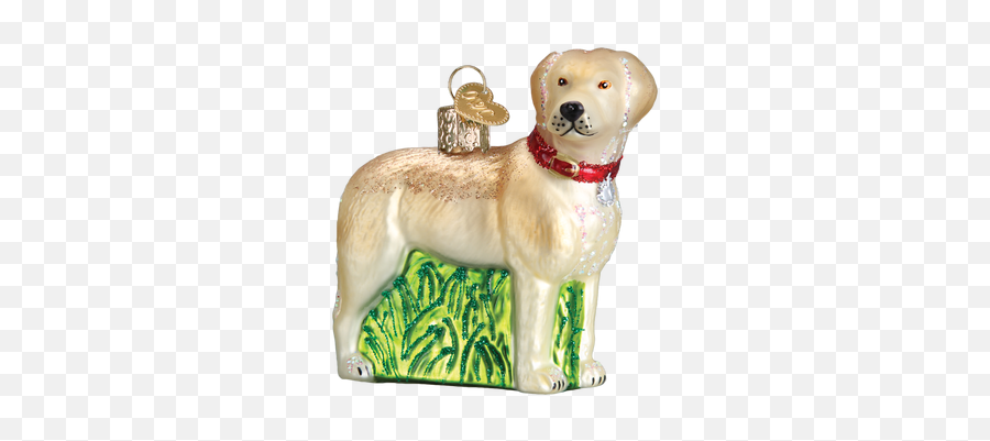 Yellow Lab - Christmas Ornament Emoji,Send Your Friends Cute Cream Labrador Retriver Emojis