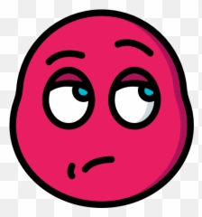 Sceptic - Free Smileys Icons Dot Emoji,Red Eyed Emoticon Picture