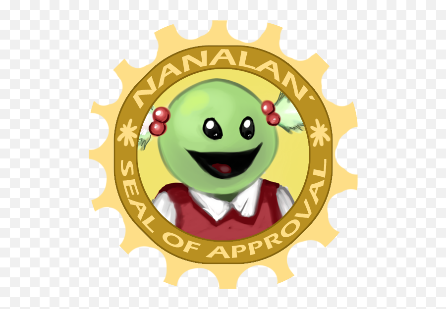 Download U201c Ur Blog Just Got The Nanalan Seal Of Approval Gj - Happy Emoji,Just Married Emoticon