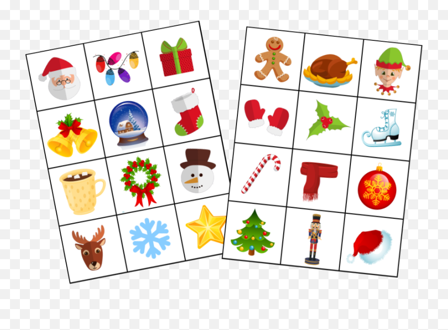 Party Christmas Game Edition - Dot Emoji,Emojis Printable Pieces