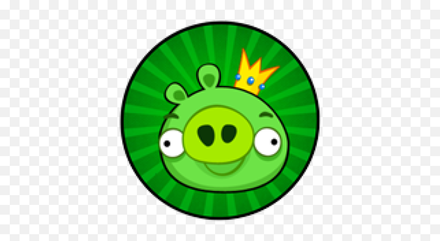 A Kings Crown - Angry Birds King Pig Emoji,How To Type A Pig Emoticon