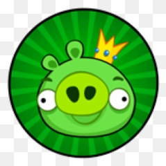 A Kings Crown - Angry Birds King Pig Emoji,How To Type A Pig Emoticon