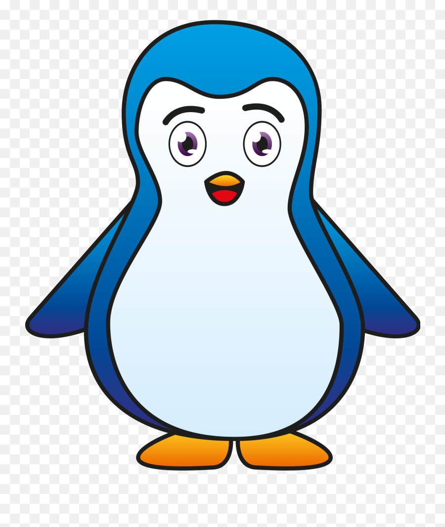 Cute Penguin Png Transparent Image - Dot Emoji,Penguin Emojis