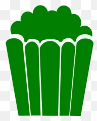 Green Popcorn Icon - Free Green Food Icons Emoji,Emoticon Movie Popcorn