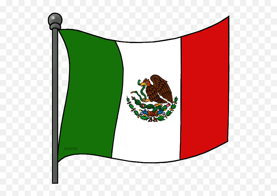 Clip Art Flag Of Mexico Openclipart Free Content - Mexican Emoji,Italy Flag Emojipedia