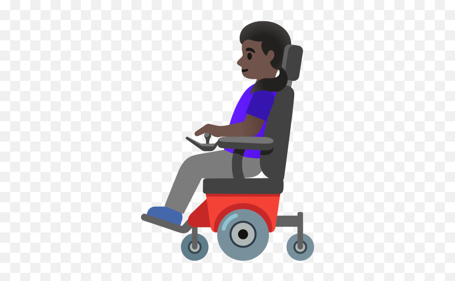 U200d Woman In Motorized Wheelchair Dark Skin Tone Emoji,Pregant Man Emoji