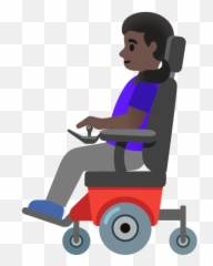 U200d Woman In Motorized Wheelchair Dark Skin Tone Emoji,Pregant Man Emoji
