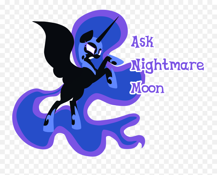 Ask Nightmare Moon - Fairy Emoji,Moon July 17 Emoji