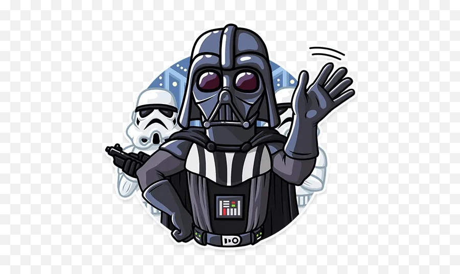 Stickers Set For Telegram - Darth Vader Stickers Telegram Emoji,Darth Vader Emoji