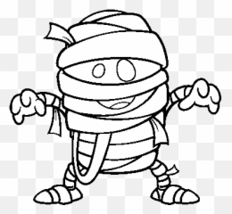 Mummy Clipart Pumpkin - Mummy Cartoon Vector Emoji,Mummy Emoji
