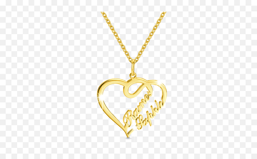 Name Necklace Gold With Heart - Chastity Captions Chain Dollar With Name Emoji,Gold Chain Emoji