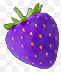 Strawberry Sticker By - Fresh Emoji,Belle Emoji